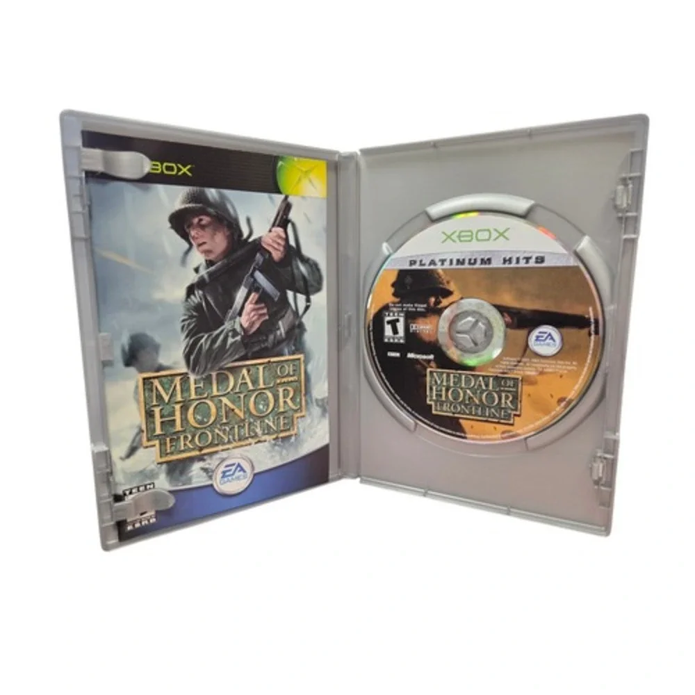 2003 EA Medal of Honor Frontline Platinum Hits Microsoft Xbox CIB